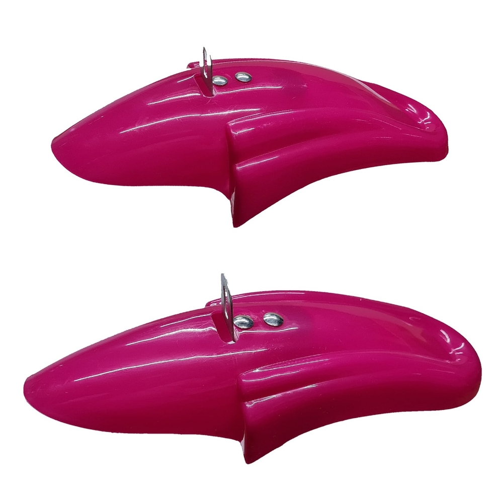 Guardabarro R12 Plastico Color Rosa - Par