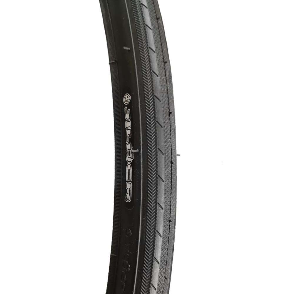 Cubierta  700 X 25C 60 Tpi Negra J-1822 - Jiluer