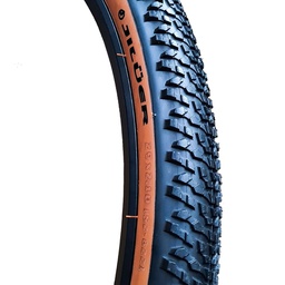 [13807F] Cubierta  29 X 2.10 60 Tpi Banda Marrón - J-1634 - Jiluer